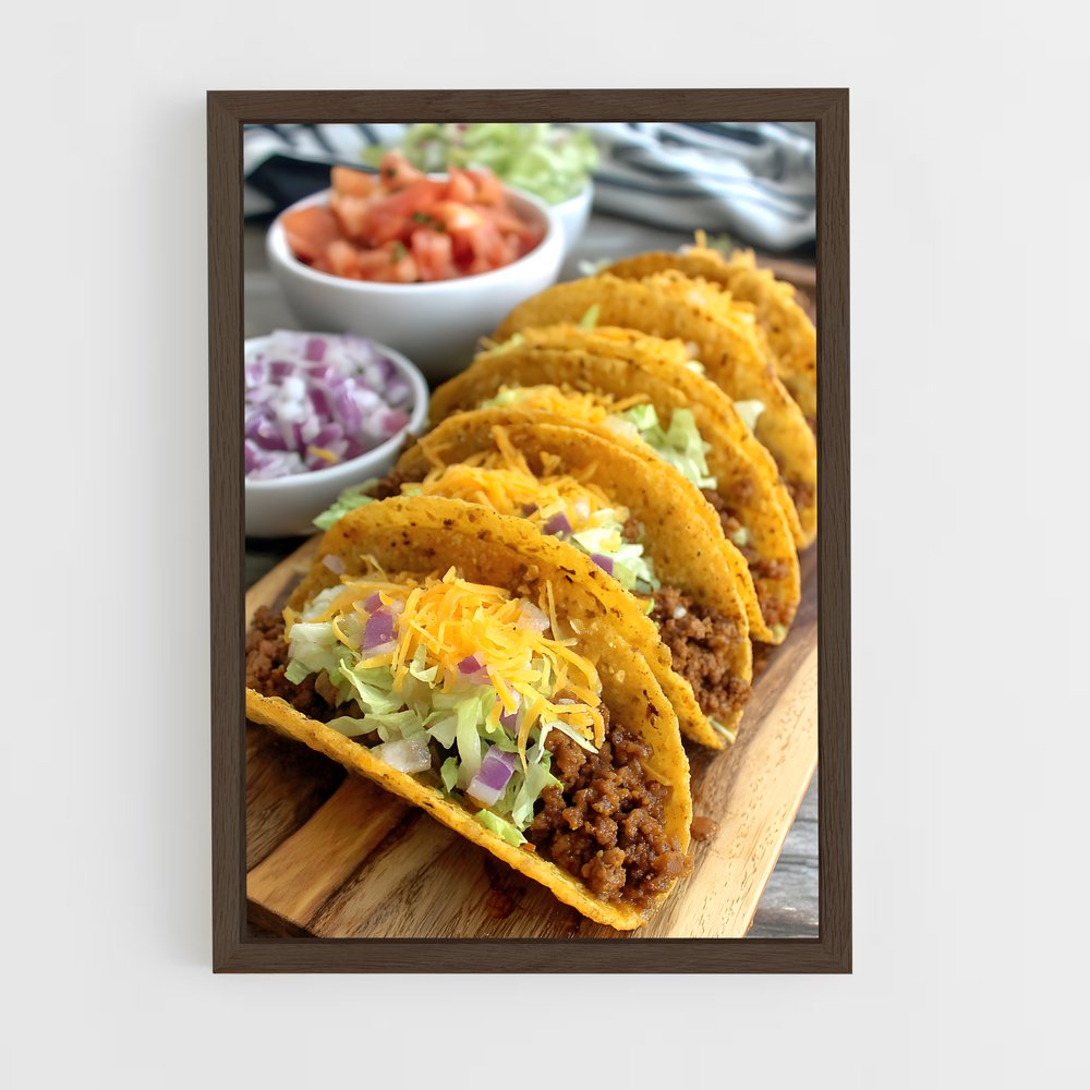 ap-taco-3 cadre Bois foncé