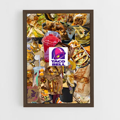 ap-taco bell-3 cadre Bois foncé