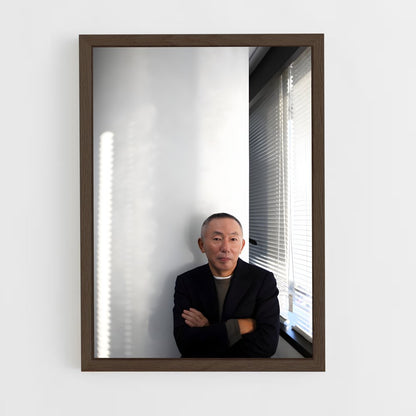 ap-tadashi yanai-2 cadre Bois foncé