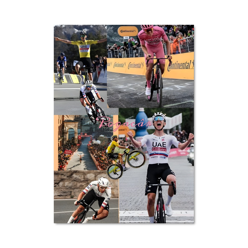 Poster Élan Cycliste
