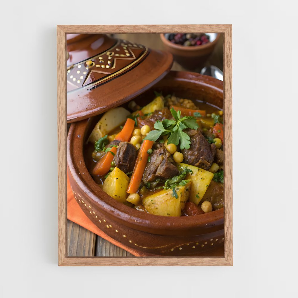 ap-tagine-2 cadre Bois clair