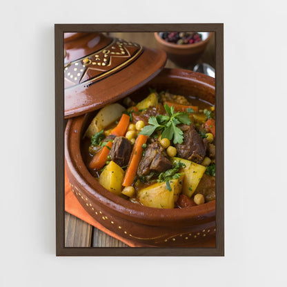ap-tagine-2 cadre Bois foncé