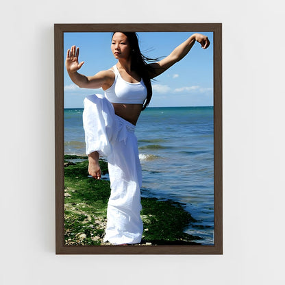 ap-tai chi-2 cadre Bois foncé