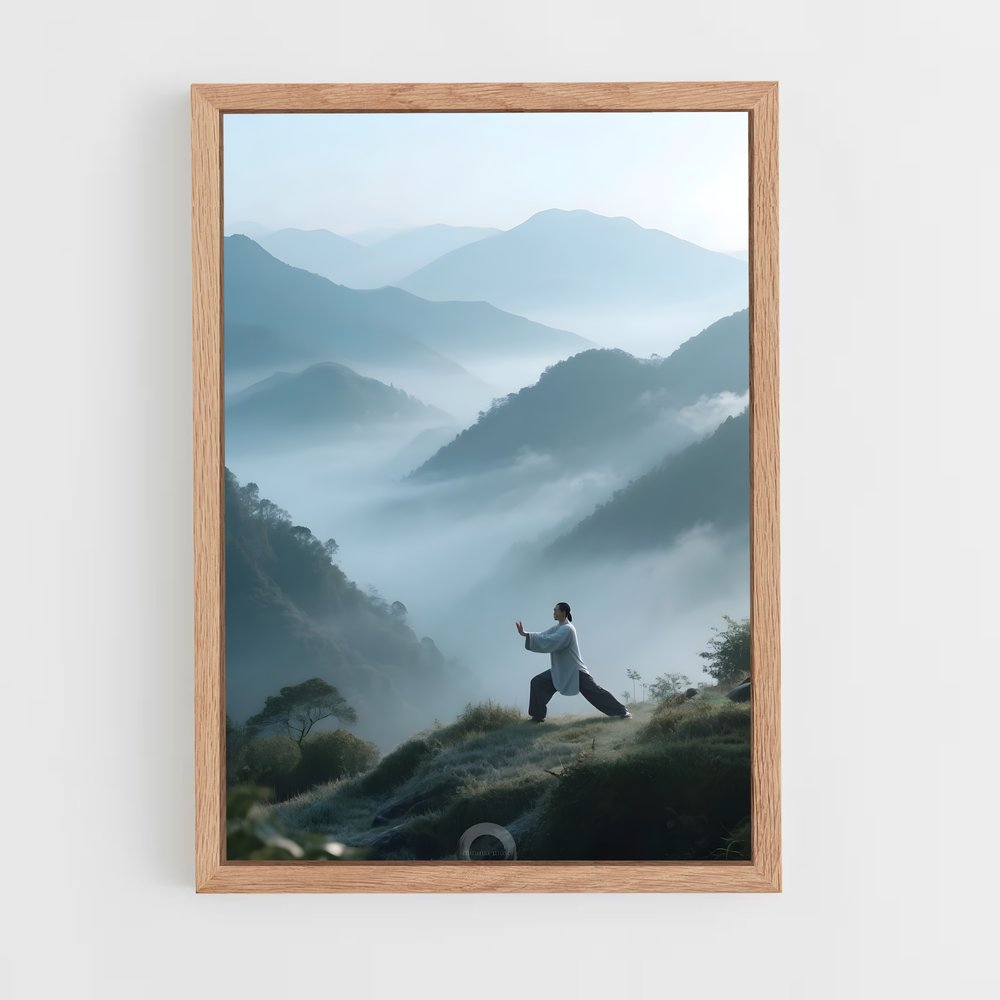 ap-tai chi-3 cadre Bois clair