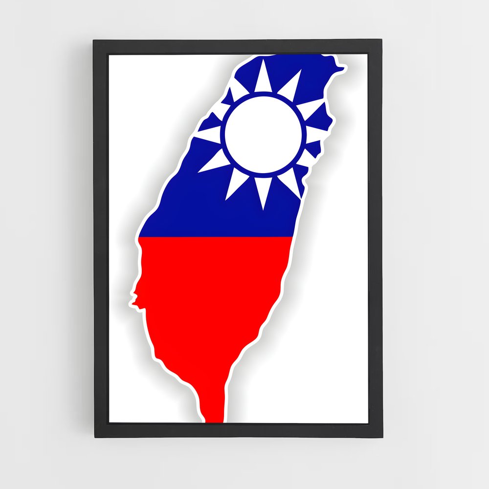 ap-taiwan flag-1 cadre Noir