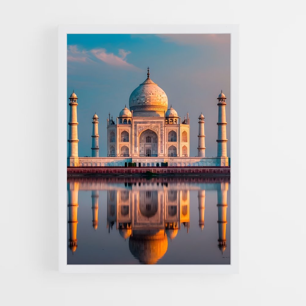 ap-taj mahal-2 cadre Blanc