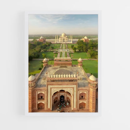 ap-taj mahal-4 cadre Blanc
