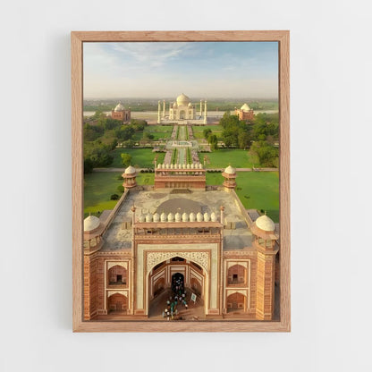 ap-taj mahal-4 cadre Bois clair