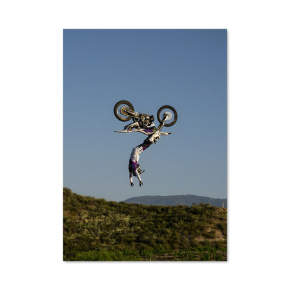 Poster Trickster à Moto