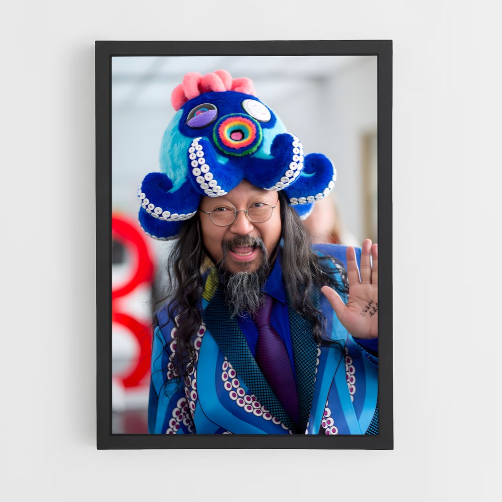 ap-takashi murakami-5 cadre Noir