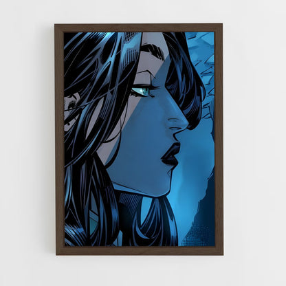 ap-talia al ghul-3 cadre Bois foncé