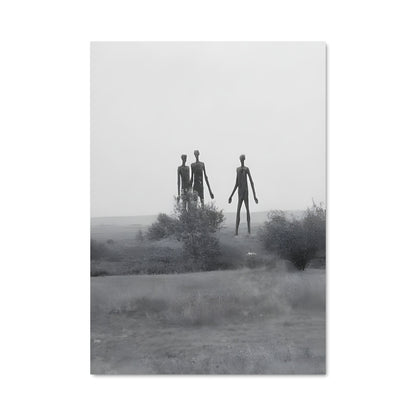Poster Tall whites 17298