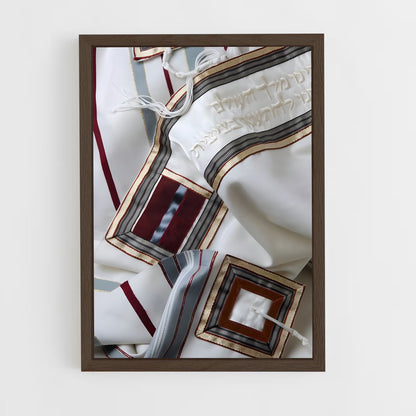 ap-tallit-2 cadre Bois foncé