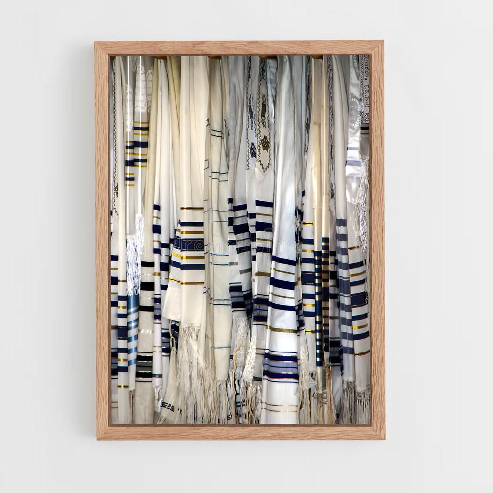 ap-tallit-3 cadre Bois clair