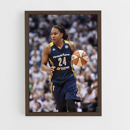 ap-tamika catchings-2 cadre Bois foncé