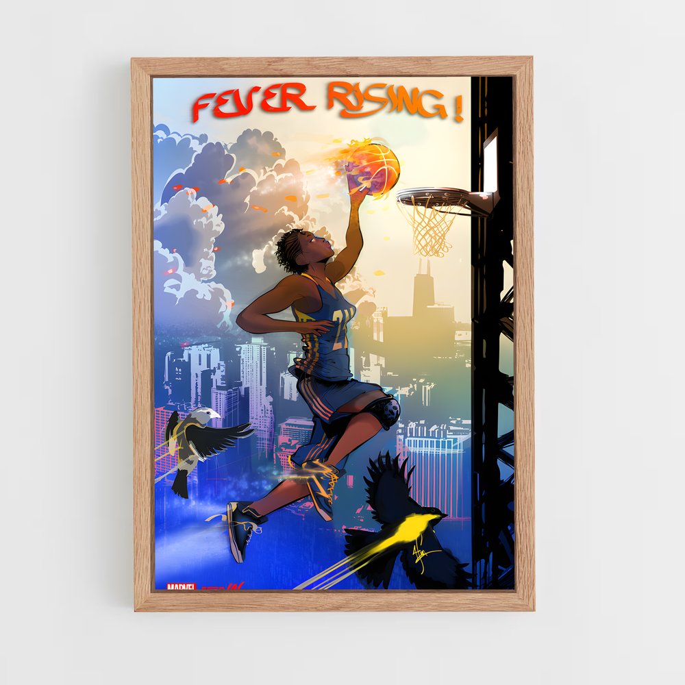 ap-tamika catchings-4 cadre Bois clair
