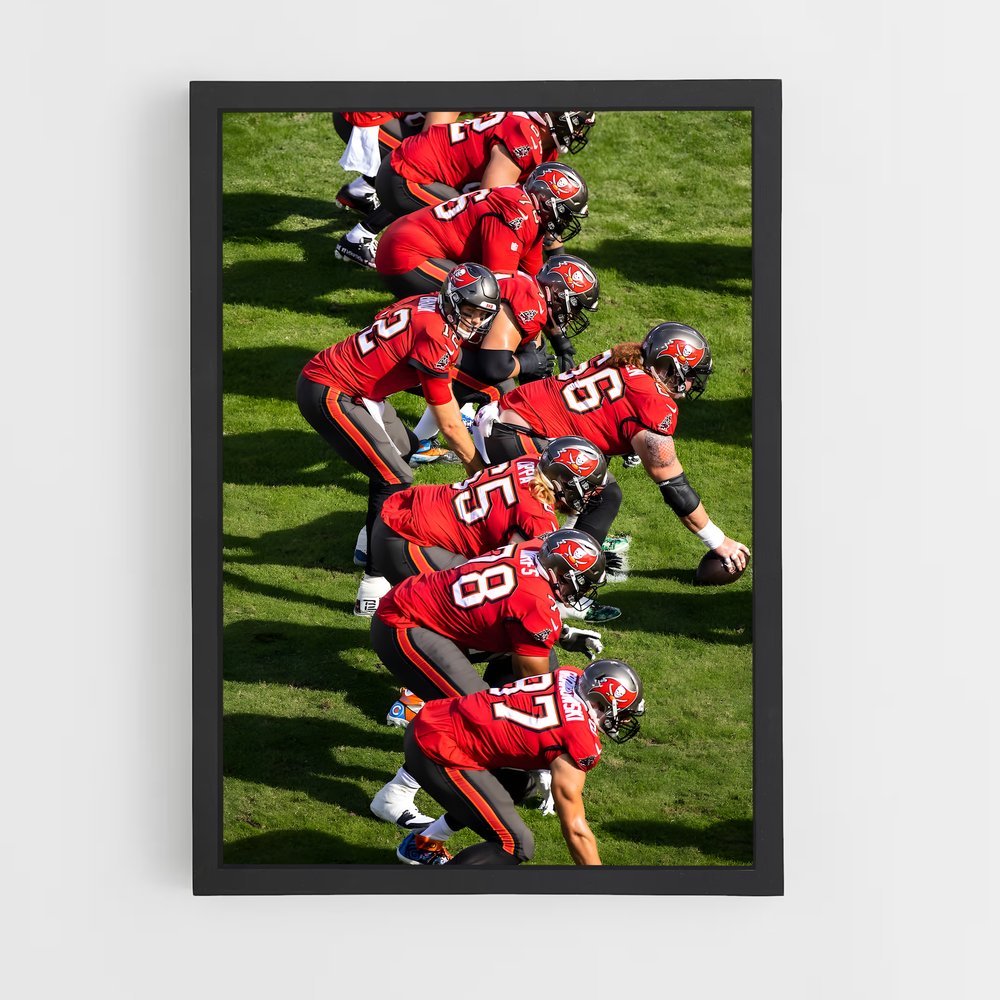 ap-tampa bay buccaneers-5 cadre Noir