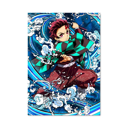 Poster Tanjiro en Costume