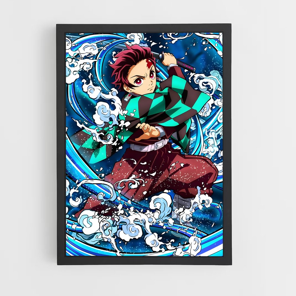 ap-tanjiro kamado-13 cadre Noir