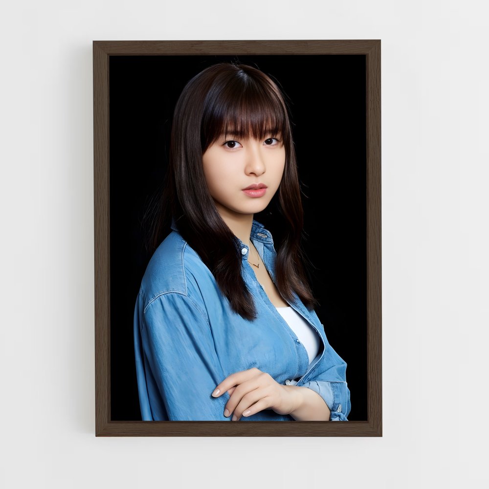 ap-tao tsuchiya-5 cadre Bois foncé