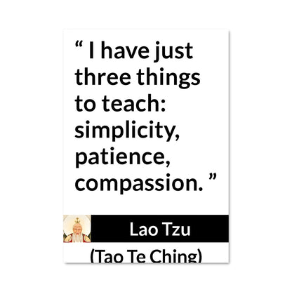 Poster Taoism 17036