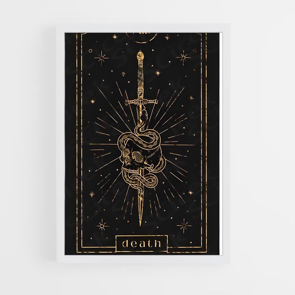 ap-tarot cards-10 cadre Blanc