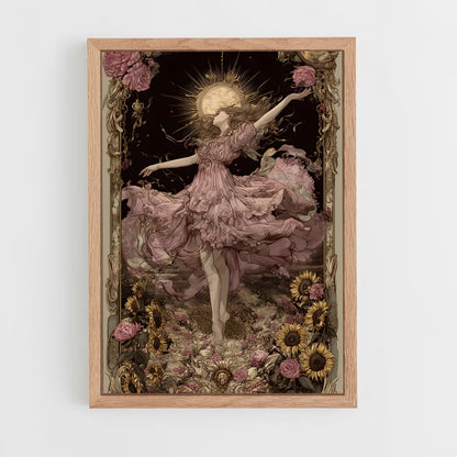 ap-tarot cards-11 cadre Bois clair