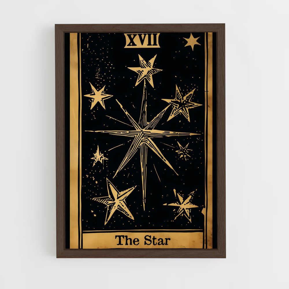 ap-tarot cards-2 cadre Bois foncé