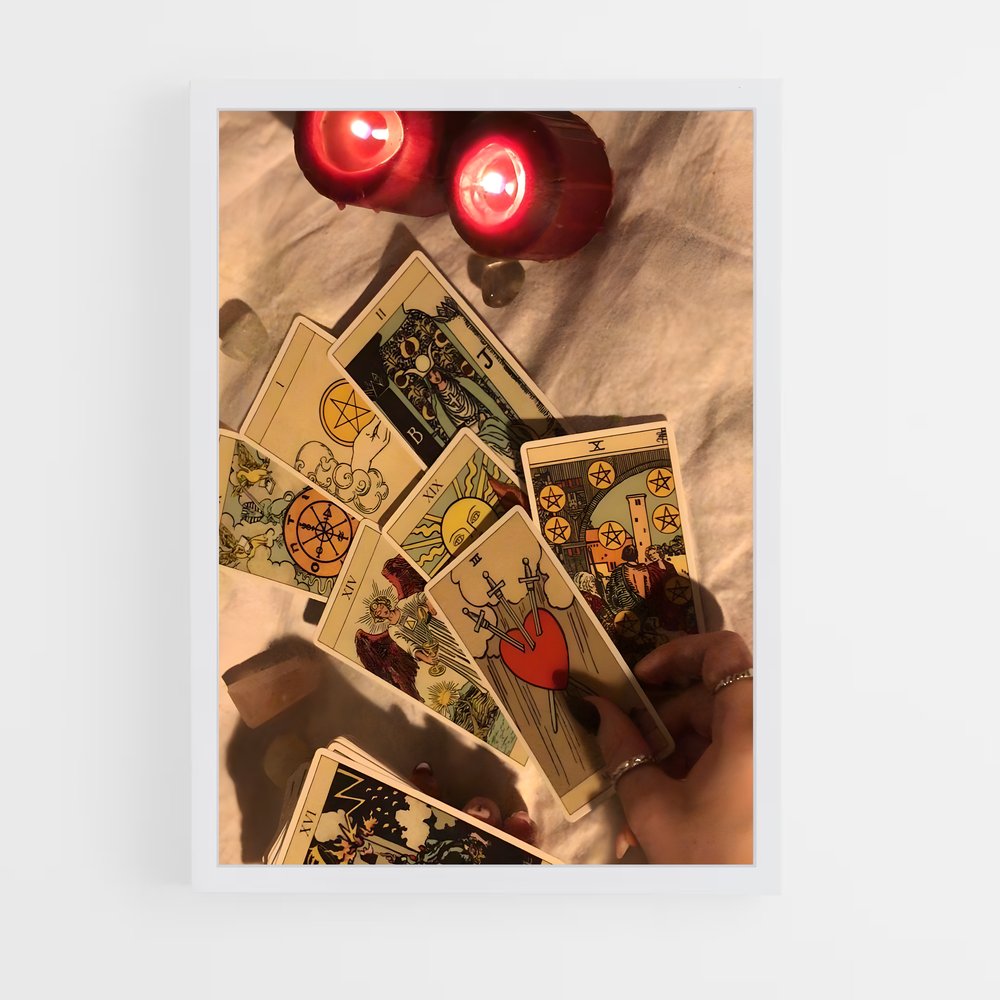 ap-tarot cards-7 cadre Blanc