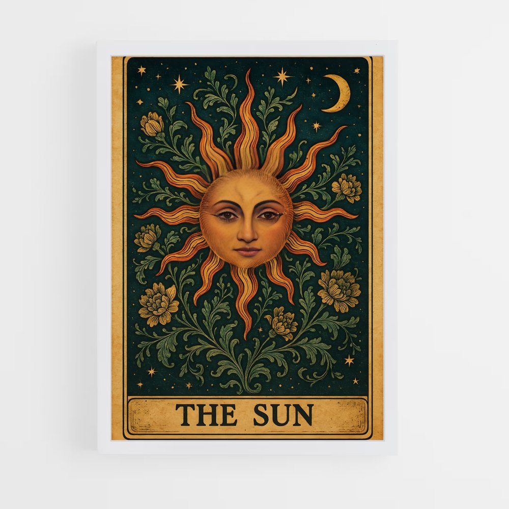 ap-tarot cards-8 cadre Blanc