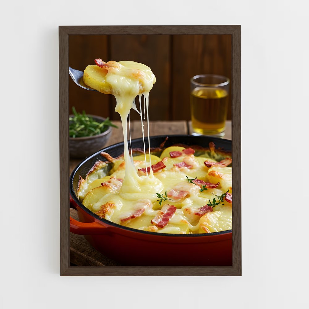 ap-tartiflette-2 cadre Bois foncé