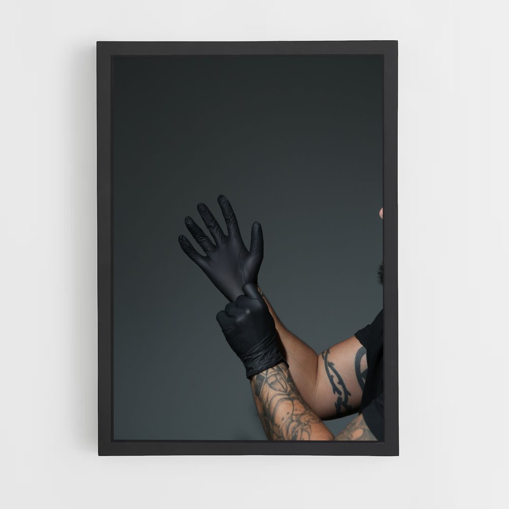ap-tattoo artist-2 cadre Noir