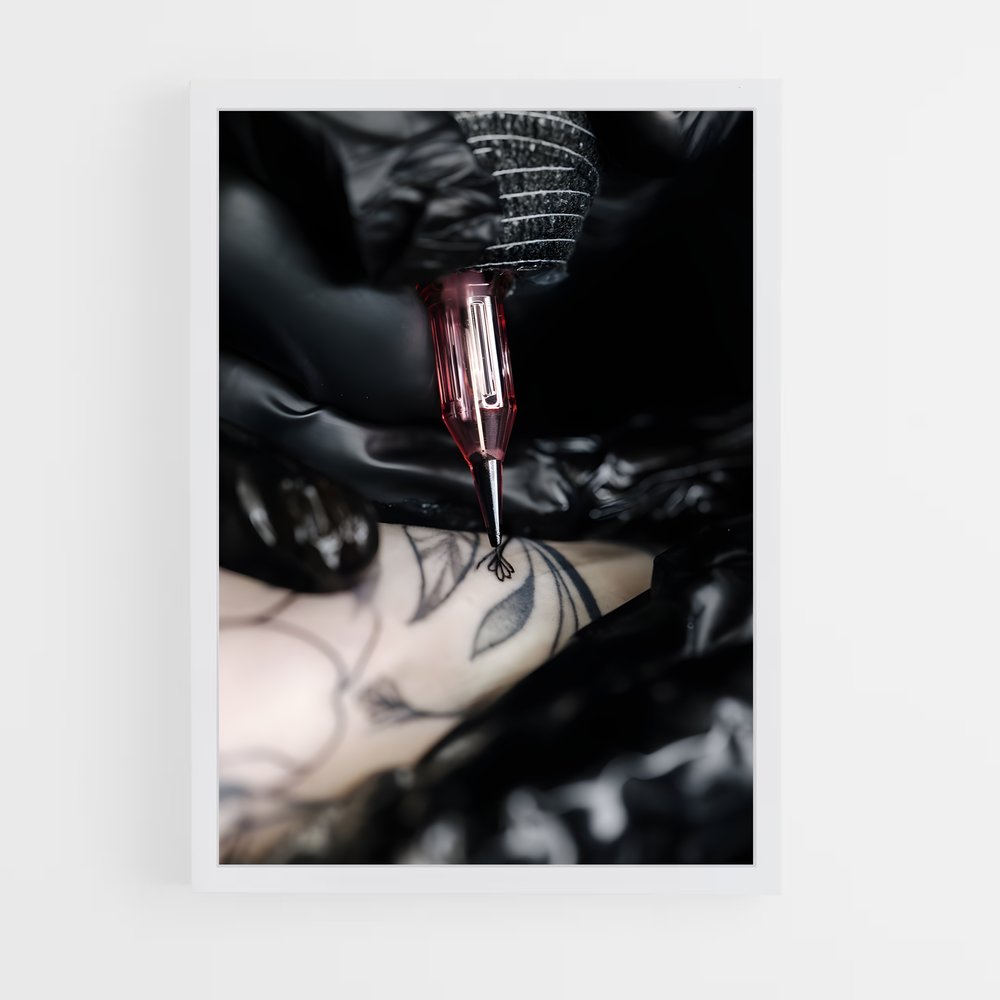 ap-tattoo artist-8 cadre Blanc