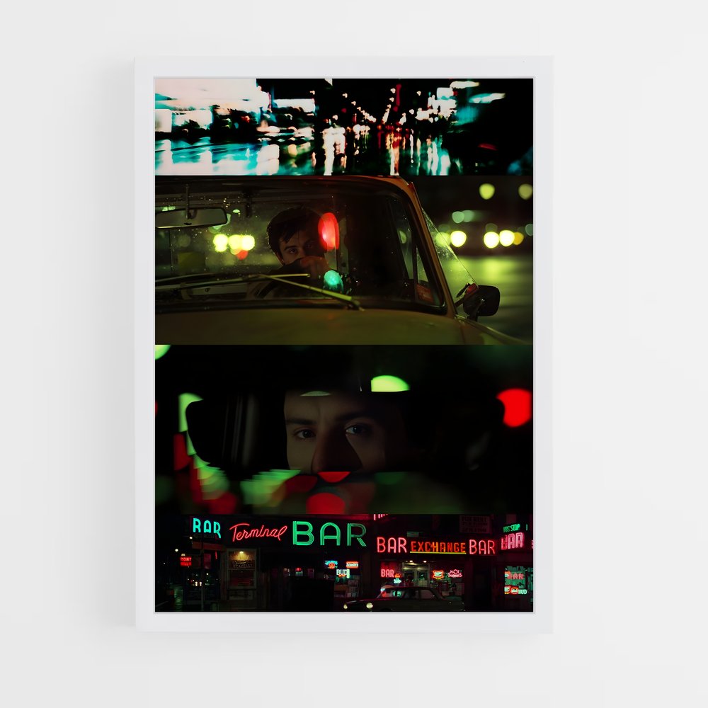ap-taxi driver-3 cadre Blanc