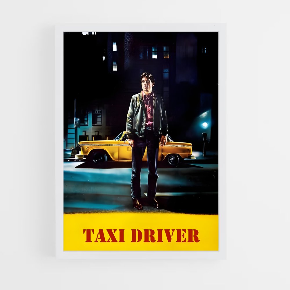 ap-taxi driver-5 cadre Blanc