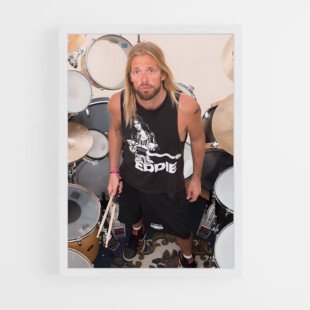 ap-taylor hawkins-1 cadre Blanc