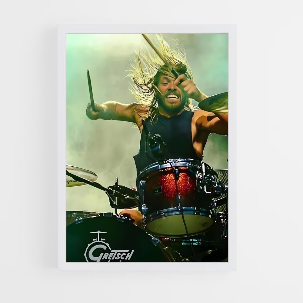 ap-taylor hawkins-3 cadre Blanc