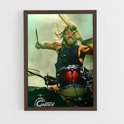 ap-taylor hawkins-3 cadre Bois foncé