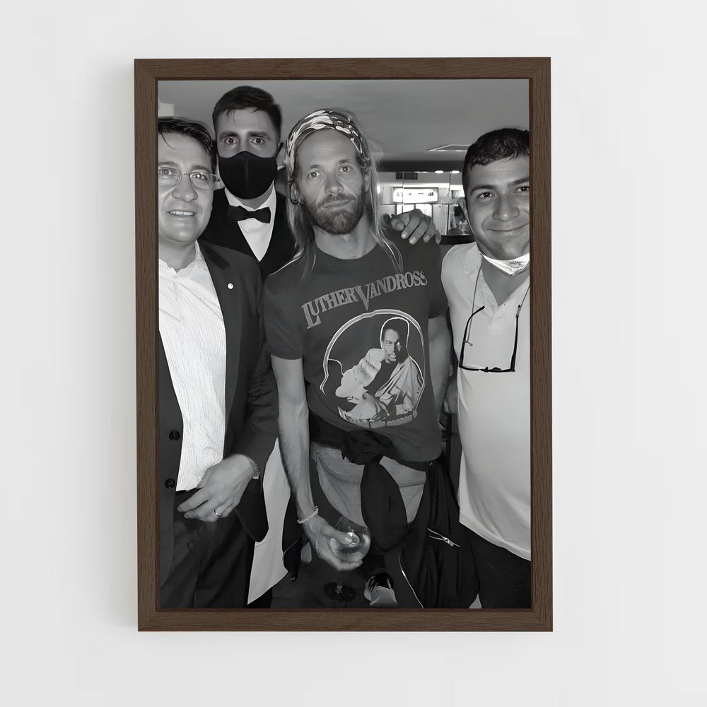 ap-taylor hawkins-4 cadre Bois foncé