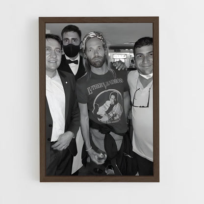 ap-taylor hawkins-4 cadre Bois foncé