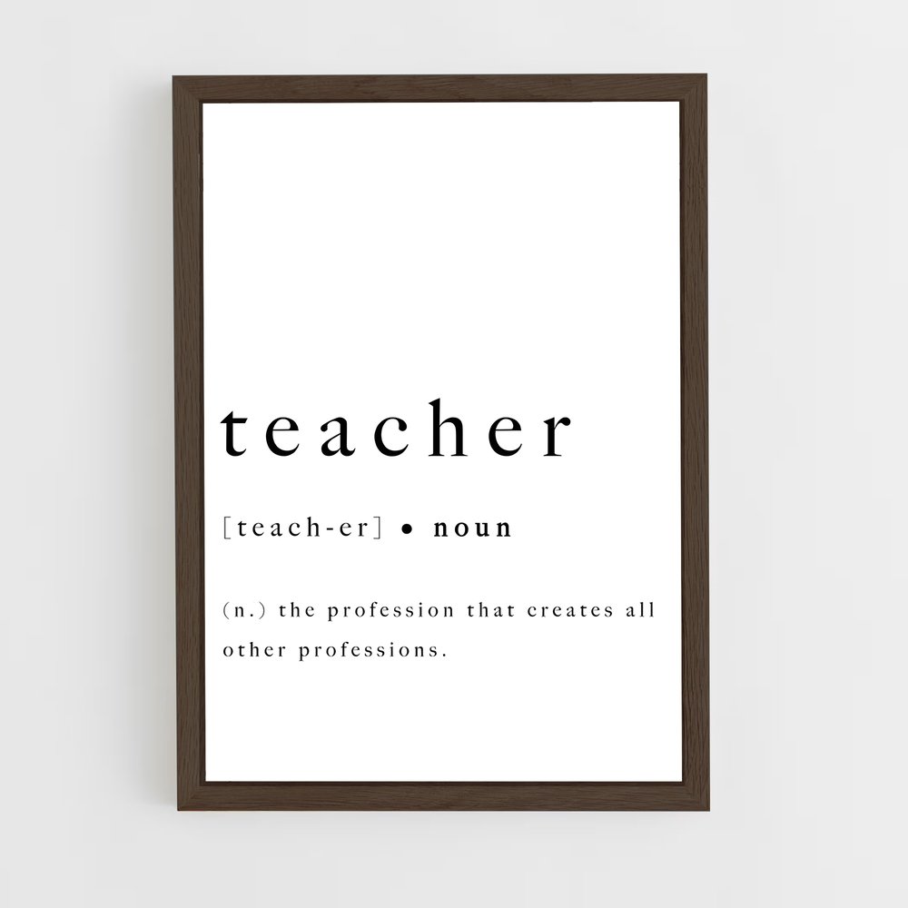 ap-teacher-2 cadre Bois foncé