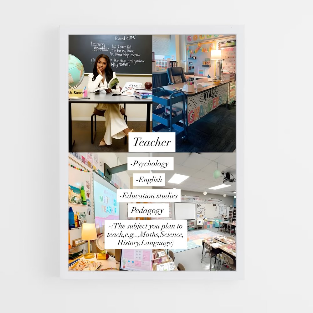 ap-teacher-5 cadre Blanc