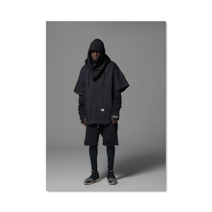 Poster Noir Techwear