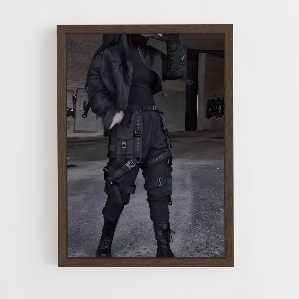 ap-techwear-5 cadre Bois foncé