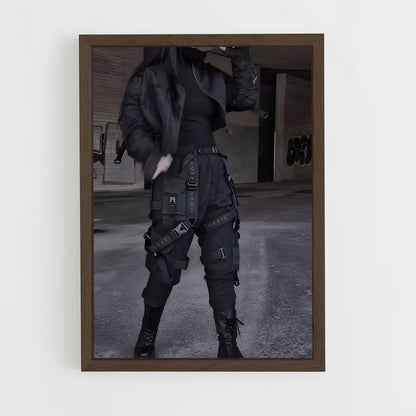 ap-techwear-5 cadre Bois foncé