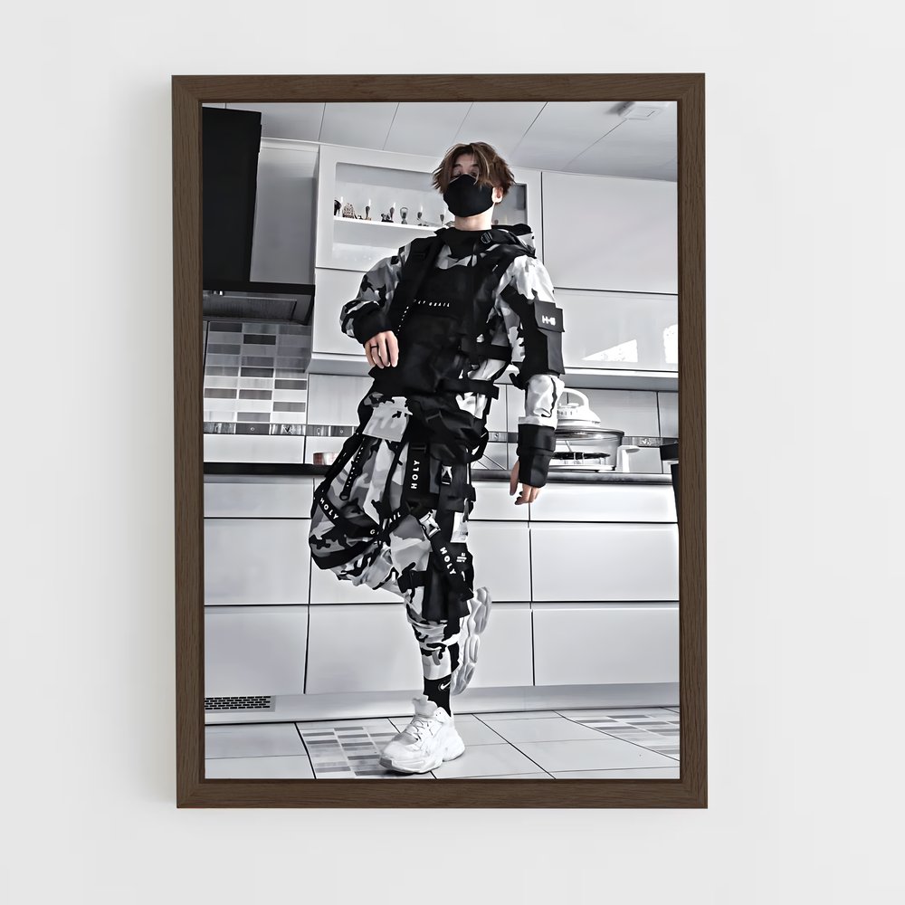 ap-techwear-6 cadre Bois foncé