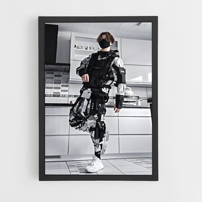 ap-techwear-6 cadre Noir