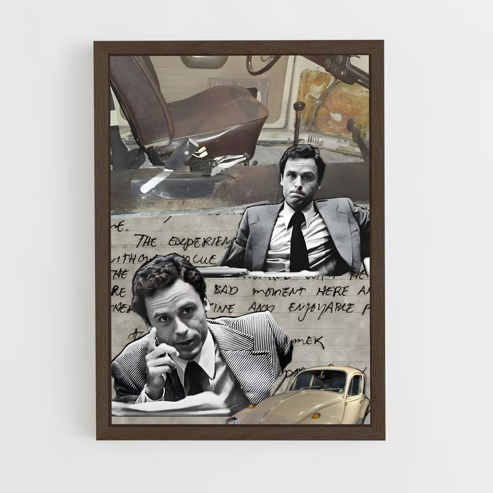 ap-ted bundy-2 cadre Bois foncé