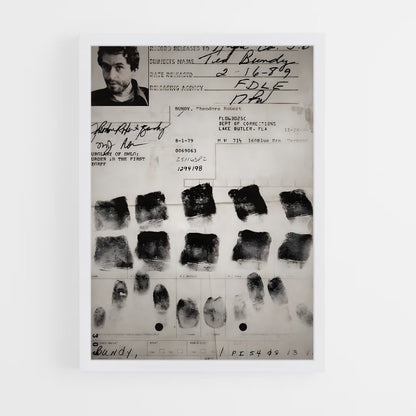 ap-ted bundy-4 cadre Blanc