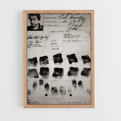 ap-ted bundy-4 cadre Bois clair